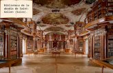 Biblioteca de la abadía de Saint-Gallen (Suiza)..