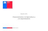 Boletín Nº1 Financiamiento a la Agricultura y a la Agroindustria MAYO 2011.