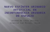 Unidad de suelo pélvico Hospital Can Misses, Ibiza.