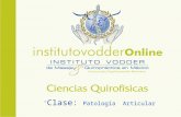 Clase: Patología Articular. ESGUINCES Instituto Vodder Plantel Puebla.