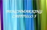 BENCHMARKING CAPITULO 5. Proceso del benchmarking Determinar a que se le va a hacer al benchmarking Formar un equipo de benchmarking Identificar los socios.