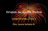 Grupos de ayuda mutua DIABETES MELLITUS 2 Dra. Laura Arrieta M.