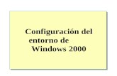 Configuración del entorno de Windows 2000.  Descripción general Instalación de nuevo hardware Configuración de hardware Práctica: Creación y uso de los.