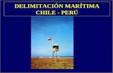 DELIMITACIÓN MARÍTIMA CHILE - PERÚ. Antecedentes previos: TRATADO DE ANCON: En Julio de 1883 completada la campaña de las sierra CHILE Y PERÚ firman el.
