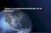 Tema 1: La Internacionalización de la Empresa. - EL MARKETING INTERNACIONAL EN LA ACTIVIDAD EMPRESARIAL - 4 Proceso de internacionalización de la economía.