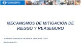MECANISMOS DE MITIGACIÓN DE RIESGO Y REASEGURO SUPERINTENDENCIA DE BANCA, SEGUROS Y AFP Noviembre 2011.