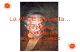 La AFDE presenta… Los poemas ganadores del concurso poético.