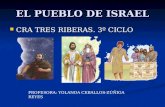 EL PUEBLO DE ISRAEL CRA TRES RIBERAS. 3º CICLO CRA TRES RIBERAS. 3º CICLO PROFESORA: YOLANDA CEBALLOS-ZÚÑIGA REYES.