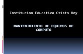 Institucion Educativa Cristo Rey CONECTORES DEFINICION Y FUNSION  En informática, los conectores, normalmente denominados "conectores de entrada/salida"