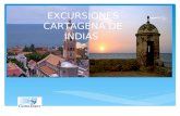 EXCURSIONES CARTAGENA DE INDIAS. Excursión por la ciudad recorriendo los barrios residenciales que bordean la Bahía de Cartagena, visita a la Popa con.