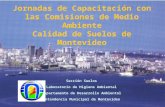 Laboratorio de Higiene Ambiental Sección Suelos Jornadas de Capacitación con las Comisiones de Medio Ambiente Calidad de Suelos de Montevideo Sección Suelos.