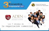 Los 7 idiomas de la negociación comercial. MBA en Dirección y Organización de Empresas, Universidad de Lleida, España. Licenciado en Administración de.