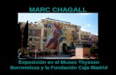 MARC CHAGALL Exposición en el Museo Thyssen Bornemisza y la Fundación Caja Madrid.