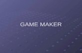 GAME MAKER. INTRODUCCIÓN Game Maker es un entorno para el desarrollo de juegos, creado en 1999 por Mark Overmars, profesor del departamento de Ciencia.
