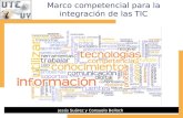 Jesús Suárez y Consuelo Belloch Marco competencial para la integración de las TIC.