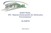 SHIFT²RAIL IP1 “Nueva Generación de Vehículos Ferroviarios” ALAMYS 08/12/2014.