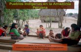 Pueblos Indígenas en la Amazonía Peruana Adda Chuecas Cabrera Centro Amazónico de Antropología y Aplicación Práctica – CAAAP.