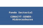 1 Fondo Sectorial CONACYT-SENER-Hidrocarburos. 2 Contenido Contexto El Fondo Sectorial CONACyT-SENER-Hidrocarburos Objetivos Estructura Convocatorias.