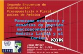 Panorama económico y desafíos de gestión macroeconómica en América Latina y el Caribe Jorge Máttar Director del ILPES Comisión Económica para América Latina.