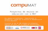 COMPUMAT S.A., San Crescente 400 Santiago, Fono (2) 430 47 00, info@compumat.cl,  Una empresa de profesores, especialistas en matemáticas,