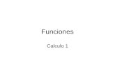 Funciones Calculo 1. Definición de conjunto Un conjunto es una colección de objetos que cumplen con alguna propiedad. Los conjunto pueden especificarse.
