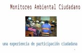 1. 2 Con esta iniciativa aspiramos a: al fortalecimiento de la participación ciudadana en la gestión ambiental del departamento de Montevideo el aporte.