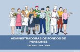 ADMINISTRADORAS DE FONDOS DE PENSIONES DECRETO LEY 3.500.