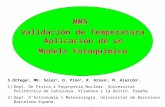 MM5 Validación de Temperatura Aplicación de un Modelo Fotoquímico S.Ortega 1, MR. Soler 2, D. Pino 3, R. Arasa 2, M. Alarcón 1. 1)Dept. De Física i Enginyeria.