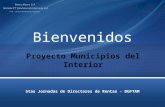 Proyecto Municipios del Interior 5tas Jornadas de Directores de Rentas - DGFTAM Bienvenidos.