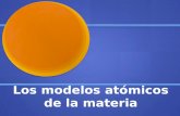 Los modelos atómicos de la materia. El descubrimiento del átomo ¿Qué es la materia? ¿Cómo está formada? ¿Qué es la materia? ¿Cómo está formada? La búsqueda.