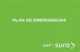 ARP SURA PLAN DE EMERGENCIAS. ARP SURA Objetivo general: Comprender la importancia de la prevención, preparación y respuesta inicial ante situaciones.