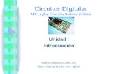 Circuitos Digitales M.C. Aglay González Pacheco Saldaña Unidad I Introducción aglay@yaqui.mxl.uabc.mx aglay