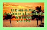 (Mt 5, 13,14) Capítulo. I.La Iglesia en África hoy I. DE LA PRIMERA A LA SEGUNDA ASAMBLEA ESPECIAL PARA AFRICA 1. Del 1994 al 2009: UN NUEVO CONTEXTO.
