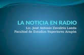Lic. José Antonio Zavaleta Landa Facultad de Estudios Superiores Aragón.