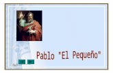 24 de Febrero de 2009. Saulo, que después de convertido se llamó Pablo, esto quiere decir "pequeño", nació en Tarso de Cilicia, tal vez en el mismo año.