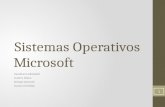 Sistemas Operativos Microsoft Zambrano Elizabeth Guerra Diana Ortega Gerardo Gaona Christian 1.