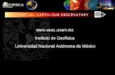 Www.veso.unam.mx Instituto de Geofísica Universidad Nacional Autónoma de México.