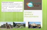 Unidad : América Precolombina APRENDIZAJE ESPERADO. Reconocer la ubicación geográfica de las civilizaciones precolombinas americanas. Comprender las similitudes.