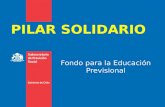 PILAR SOLIDARIO Fondo para la Educación Previsional.