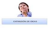 EXPANSIÓN DE IDEAS EXPANSIÓN DE IDEAS EXPANSIÓN DE IDEAS EXPANSIÓN DE IDEAS.