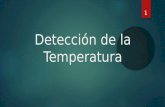 Detección de la Temperatura 1. Sensores por contacto Sensores sin contacto Mecánicos Electromecánicos Electrónicos Ópticos Radiactivos Ultrasónicos Otros.