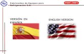 Fabricantes de Equipos para Refrigeración S.A. VERSIÓN EN ESPAÑOL ENGLISH VERSION.