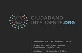 Presentación @Ciudadanoi 2014 Álvaro Castañón | @a_castanon Coordinador Legislativo. Santiago | 11 Noviembre | 2014.