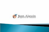 La Agencia de Aduanas está en funciones desde 1978 luego de obtener en concurso público la licencia de Agente de Aduanas, por parte de Juan Alarcón, en.