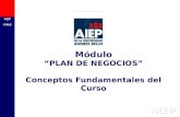 AIEP - CHILE Módulo “PLAN DE NEGOCIOS” Conceptos Fundamentales del Curso.