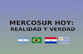 MERCOSUR HOY: REALIDAD Y VERDAD. 26 de marzo de 1991: TRATADO DE ASUNCION. Técnicamente: ACUERDO DE COMPLEMENTACION ECONOMICA N° 18, bajo el paraguas.
