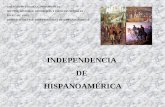 INDEPENDENCIA DE HISPANOAMÉRICA COLEGIO DE LOS SS.CC. PROVIDENCIA SECTOR: HISTORIA, GEOGRAFÍA Y CIENCIAS SOCIALES NIVEL: III° PDH2 UNIDAD TEMÁTICA: INDEPENDENCIA.