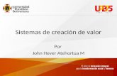 Sistemas de creación de valor Por John Hever Atehortua M.