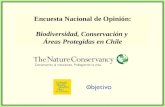 Encuesta Nacional de Opinión: Biodiversidad, Conservación y Áreas Protegidas en Chile.