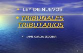 1 LEY DE NUEVOS TRIBUNALES TRIBUNALES TRIBUTARIOS JAIME JAIME GARCIA ESCOBAR.